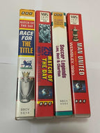 Antigas Fitas Vhs Bbc Futebol Inglês Premier League