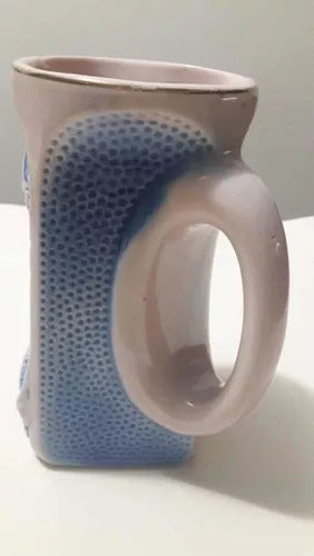 Antiga Caneca De Porcelana Figura Bailarina Monte Sião Mg