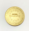 Medalha Oficial Antiga Catedral De Notre Dame Paris Dourada