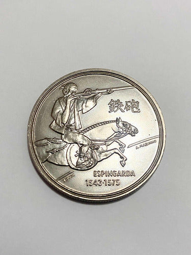 Moeda Antiga Portugal 200 Escudos 1993 Espingarda Comemorati