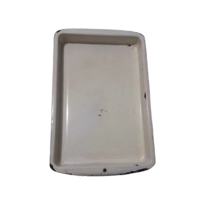 Assadeira Retangular Esmaltada Antiga