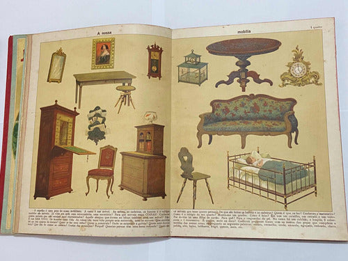 Livro Ilustrado Antigo Ensino Infantil - Lote