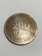 Antiga Moeda 200 Reis 76 - Lote 4