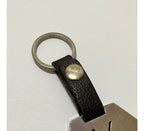 Chaveiro Ysl Yves Saint Laurent Original Couro E Metal