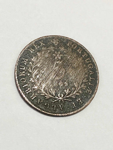 Moeda Antiga 1865-1880 Portugal 5 Reis Luís I