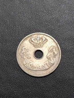 Moeda Antiga 1905 Romênia 10 Bani