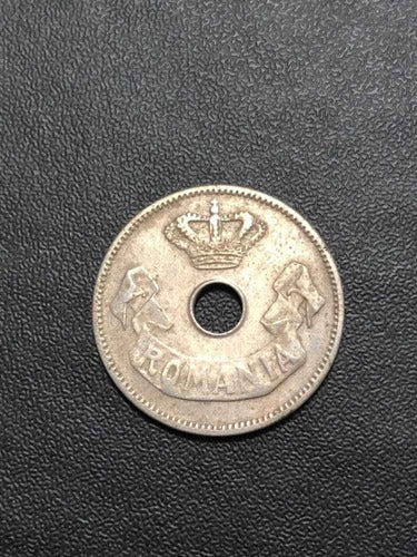 Moeda Antiga 1905 Romênia 10 Bani