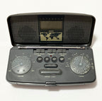 Rádio Relógio Portátil Antigo Lexon Voyageur