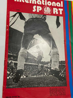 Revistas Antigas International Sport Aips 1974 (2 Edições)