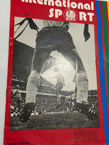 Revistas Antigas International Sport Aips 1974 (2 Edições)