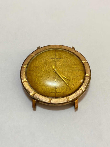 Relógio Antigo Suíço Lausanne 17 Rubis Swiss Made Dourado