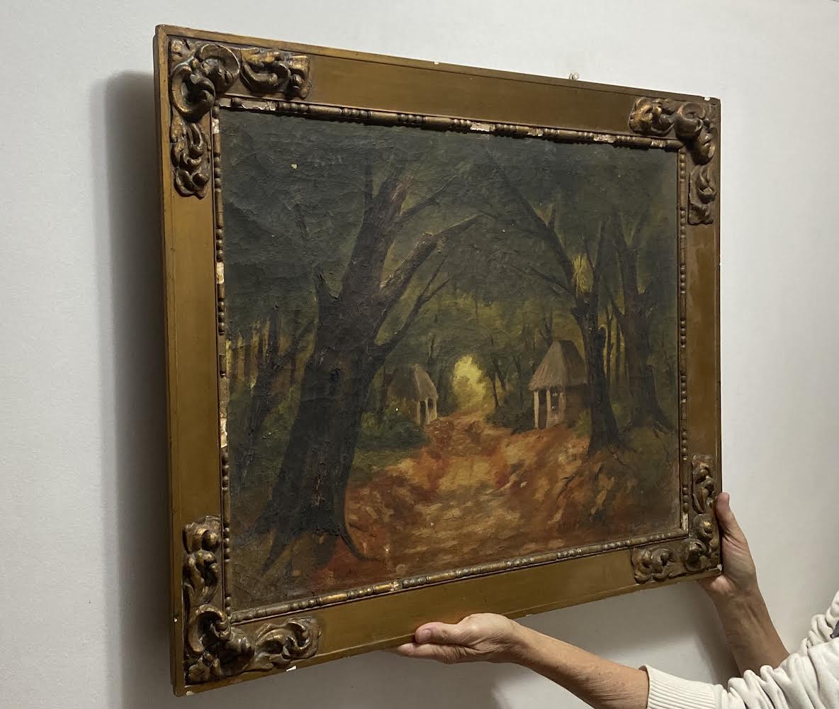 Quadro Antigo / Raro - Pintura Lourenço Peixoto 1922