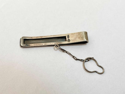 Prendedor De Gravata Antigo Prata 925