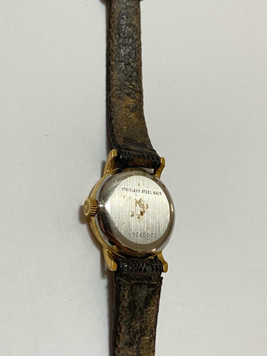 Relógio Antigo Longines Swiss Banhado Ouro Funcionando