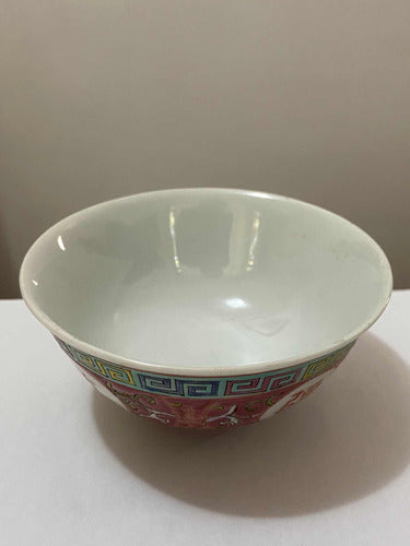 Tigela Antiga Porcelana Chinesa Jingdezhen
