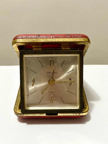 Relógio Antigo Alemão Deluxe 7 Jewels