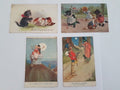 Cartões Postais Antigos Alemanha Tuck's Post Card Desenhos