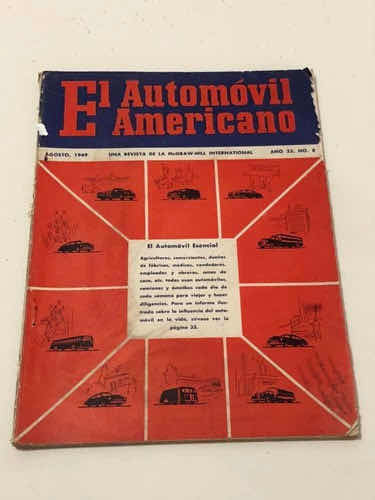 Revistas Antigas De Automóveis 1949 El Automovil Americano