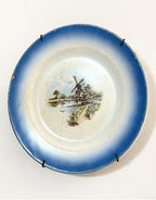Prato De Porcelana Petrus Regout Maastricht Holanda Paisagem