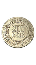 Antiga Moeda 200 Reis 1919