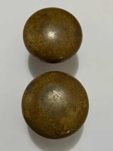 Puxadores Antigos De Bronze Redondo