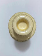 Castiçal De Porcelana Antigo Alemão Weiss Com Desenhos Flor