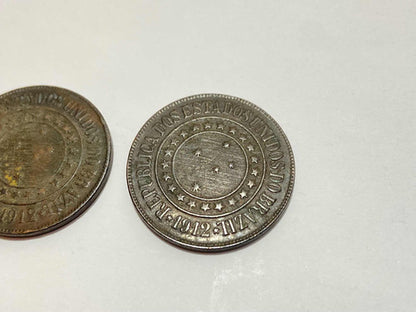 Moedas Antigas 40 Réis 1912 - Lote 2