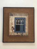 Quadro Antigo Assinado J. Giullaume 1969 Janela