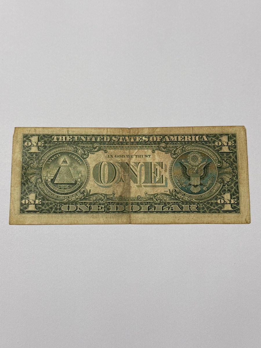 lote 4 cédulas antigas 1 dólar eua 1988a 1993 2003a