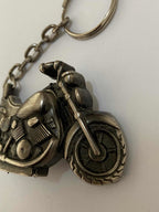 Antigo Chaveiro Moto Harley Com Relógio Mb Quartz
