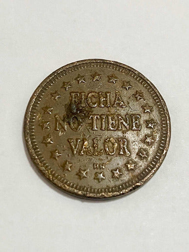 Ficha Antiga Token De Jogo - No Tiene Valor - Bobo Da Corte