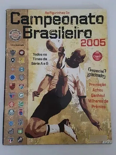 Album De Figurinhas Campeonato Brasileiro 2005 Panini