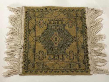 Tapete Antigo Pequeno Oriental Oração Móvel 39x29