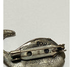 Broche Antigo Peixe Prata 925