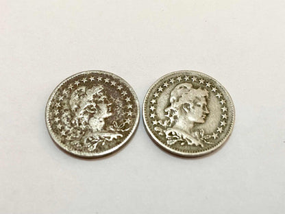 Antigas Moedas 100 Réis 1924 - 1927