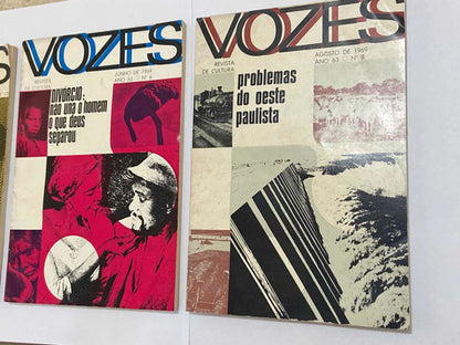 Antiga Revista Musical Vozes 1969