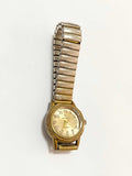 Relógio Antigo Potenzia Quartz Dourado