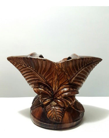 Vaso Antigo De Cerâmica Com Detalhes