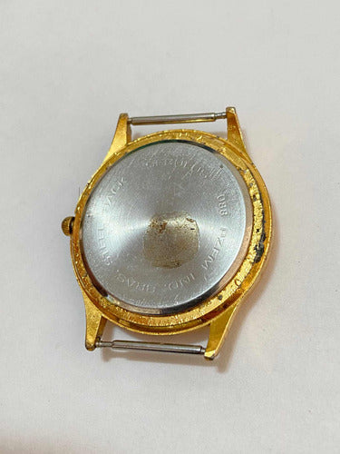 Relógio Antigo Seculus Quartz Dourado