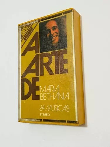 Antiga Fita Cassete K7 A Arte De Maria Bethania