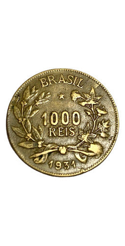 Antiga Moeda Brasil 1000 Réis 1931 Lote 1