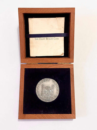 Antiga Replica Moeda Mexico 8 Ocho Reales