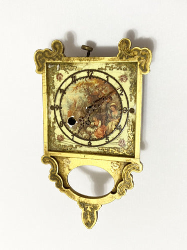 Relógio De Parede Antigo Gebruder Winterma Floresta Negra