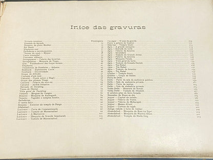 Livro Antigo 1906 Duas Mil Leguas No Hindustão De Hypacio De Brion