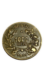 Antiga Moeda Brasil 1000 Réis 1931 Lote 2