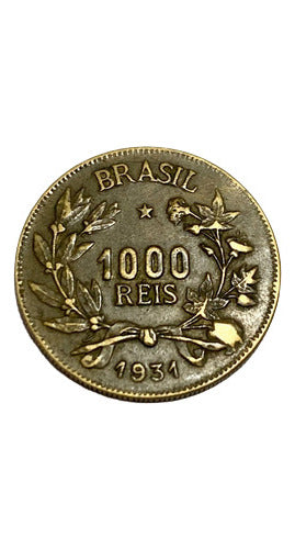 Antiga Moeda Brasil 1000 Réis 1931 Lote 2