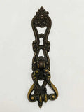 Puxador Antigo De Bronze 18,5cm - Móveis Porta Armário