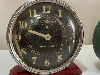 Lote Relógios Despertadores Antigos Westclox No Estado