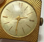 Relógio Antigo Slava 17 Kamhen Banhado Ouro Feito Na Urss