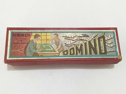 Domino Antigo Década De 50 Urio Beccato & Cia - Lote 1
